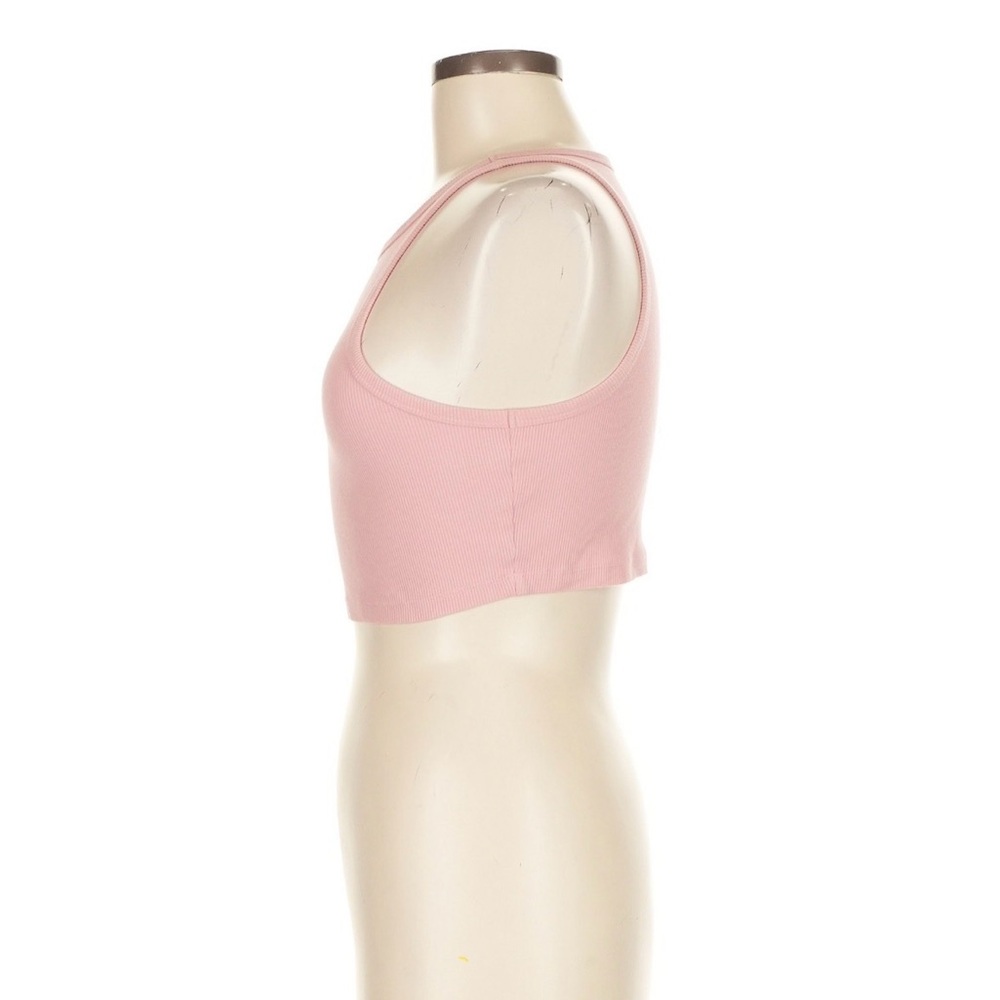 Wild Fable Pink Ribbed Crop Top - Picture 4 of 4